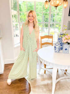 Summer Picnic Jumpsuit