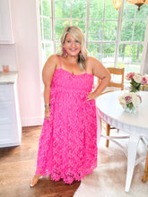 Load image into Gallery viewer, Tiana Hot Pink Dress