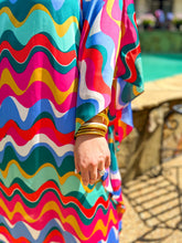 Load image into Gallery viewer, 80&#39;s Caftan Maxi Dress