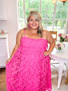 Tiana Hot Pink Dress