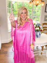 Load image into Gallery viewer, Orchid Caftan Maxi Dress