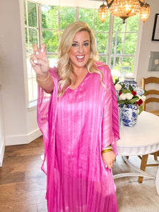 Orchid Caftan Maxi Dress