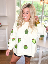 Load image into Gallery viewer, Ivory Olive All Over Sweatshirt