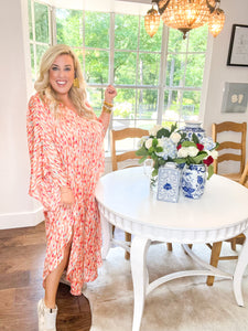 Santorini Caftan Maxi Dress