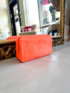 Neon Orange Travel Bag