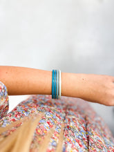 Load image into Gallery viewer, BuDha Girl Krishna Bangles Set - Blue