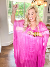 Load image into Gallery viewer, Orchid Caftan Maxi Dress