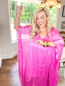 Orchid Caftan Maxi Dress