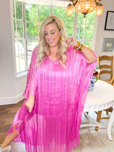 Load image into Gallery viewer, Orchid Caftan Maxi Dress