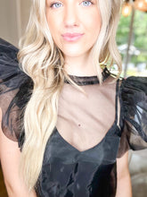 Load image into Gallery viewer, Kaycee Black Top