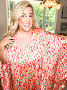 Santorini Caftan Maxi Dress