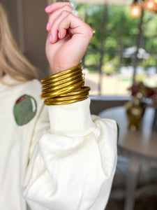 Ivory Olive All Over Sweatshirt