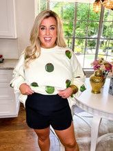 Load image into Gallery viewer, Ivory Olive All Over Sweatshirt