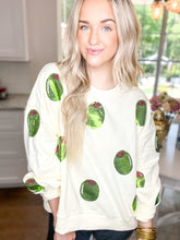 Load image into Gallery viewer, Ivory Olive All Over Sweatshirt