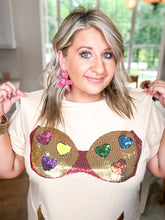 Load image into Gallery viewer, Gold Heart Bikini Coverup Dress