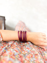 Load image into Gallery viewer, All Weather Bangle - BuDha Girl Amethyst