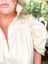 Load image into Gallery viewer, Our Favorite Cream Button Down Top