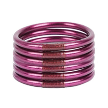 Load image into Gallery viewer, All Weather Bangle - BuDha Girl Amethyst