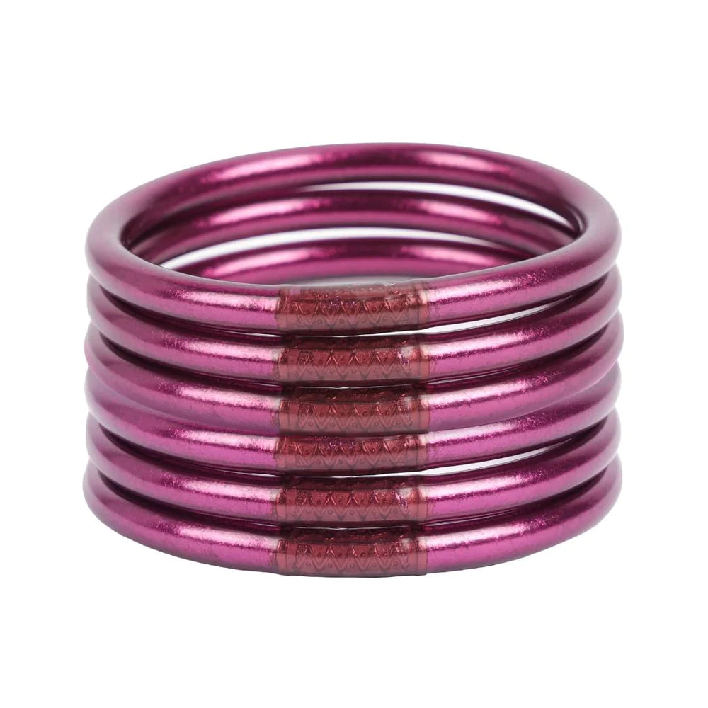 All Weather Bangle - BuDha Girl Amethyst