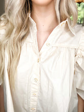 Load image into Gallery viewer, Our Favorite Cream Button Down Top