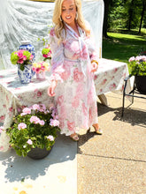 Load image into Gallery viewer, Ready, Set, Rose Maxi Skirt