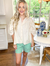 Load image into Gallery viewer, Our Favorite Cream Button Down Top