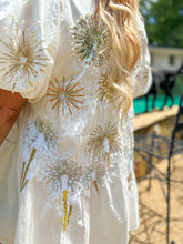 Load image into Gallery viewer, White Firework Back Dress