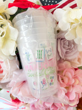 Load image into Gallery viewer, Mahjong Social Club Frosted Cups - Set of 6 - Sheality
