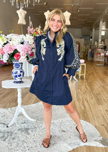 Load image into Gallery viewer, Midnight Leopard Dress - Sheality