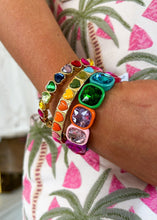 Load image into Gallery viewer, Neon Square Rainbow Bracelet - Sheality