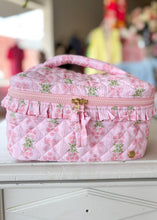 Load image into Gallery viewer, Oh So Fancy Quilted Cosmetic Bag - Pink - Sheality