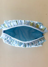 Load image into Gallery viewer, Oh So Fancy Quilted Cosmetic Pouch - Blue - Sheality