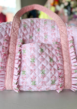 Load image into Gallery viewer, Oh So Fancy Quilted Weekender Bag - Pink - Sheality