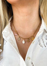 Load image into Gallery viewer, Pink Paradise Charm Necklace - Sheality