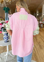 Load image into Gallery viewer, Pinkie Patchwork Shacket - Sheality