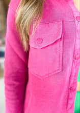 Load image into Gallery viewer, Plum Cute Shacket Top - Sheality