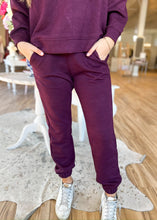 Load image into Gallery viewer, Plum Textured Pant Set - Sheality