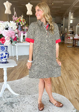 Load image into Gallery viewer, Red Hot Leopard Dress - Sheality