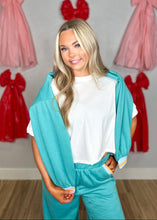 Load image into Gallery viewer, Retro Color Block Fleece Top - Sheality