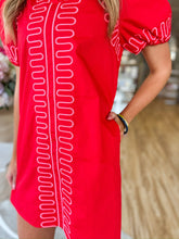 Load image into Gallery viewer, Scarlet Stitch Dress - Sheality