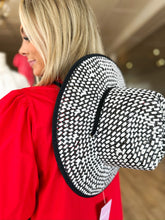 Load image into Gallery viewer, Straw Weave Sun Hat - Black - Sheality