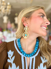 Load image into Gallery viewer, Sugar Bead Aqua Necklace - Sheality