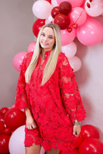 Load image into Gallery viewer, The Seraphina Dress - Red - Sheality