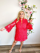 Load image into Gallery viewer, The Seraphina Dress - Red - Sheality