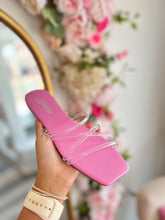 Load image into Gallery viewer, Tina Clear Sandal - Pink - Sheality