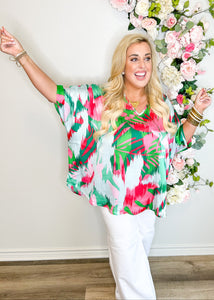 Watermelon Crush VNeck Top