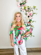 Load image into Gallery viewer, Watermelon Crush VNeck Top - Sheality