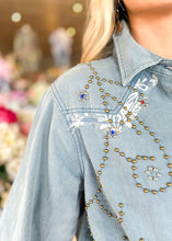Load image into Gallery viewer, Western Lace Buttondown Top - Sheality