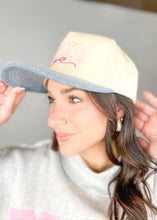 Load image into Gallery viewer, XOXO Trucker Hat - Denim - Sheality