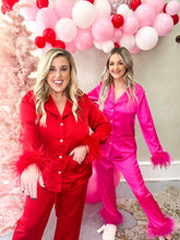 Load image into Gallery viewer, Danica Feathers Pajama Pant Set
